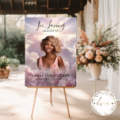 Bloemenherinnering - FLR001 Memorial Welkomstbord Poster