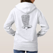 Bloemenhoed Hoodie (Achterkant)
