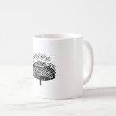 Bloemenhoed Koffiemok (Voorkant rechts)