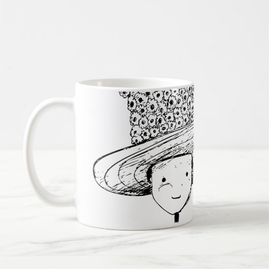 Bloemenhoed Koffiemok (Links)
