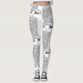 Bloemenhoed Leggings (Voorkant)