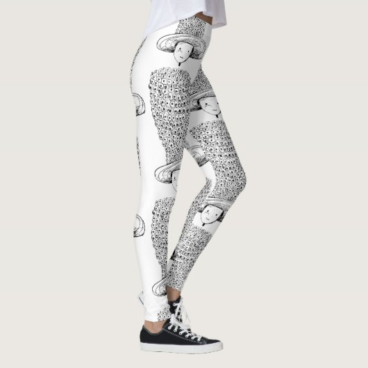Bloemenhoed Leggings (Rechts)