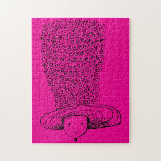Bloemenhoed Legpuzzel (Verticaal)