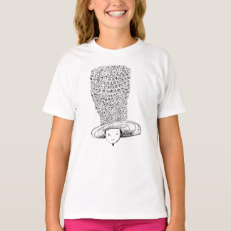 Bloemenhoed T-shirt