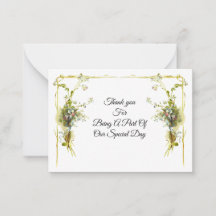 Bloemenhoek Dank u kaart