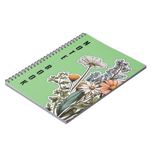 Bloemenhoes Notitieboek (Linkerzijde)