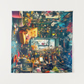 bloemenhol wandkleed (Voorkant (horizontaal))