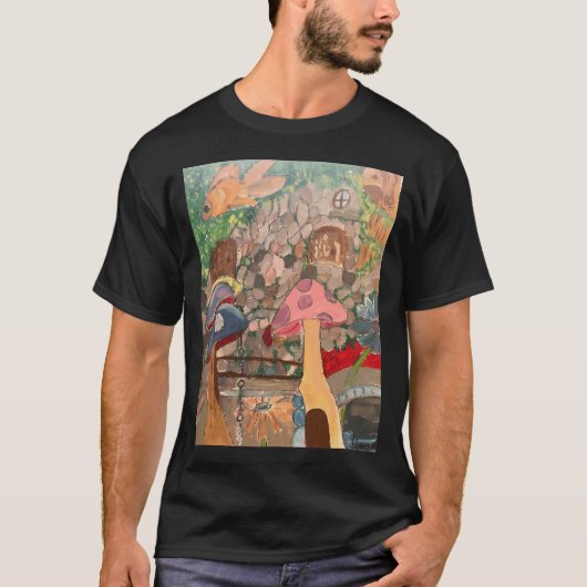 Bloemenhuis T-shirt (Voorkant)