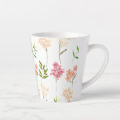 bloemenhuisje latte mok (Rechts)