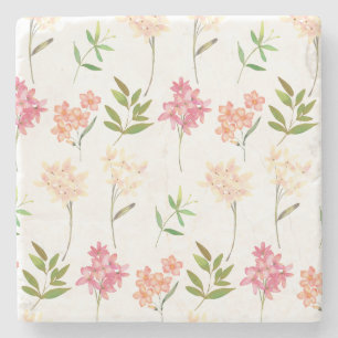 bloemenhuisje stenen onderzetter