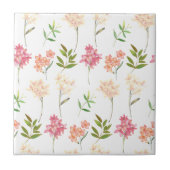  bloemenhuisje tegeltje (Voorkant)