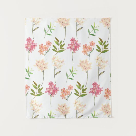  bloemenhuisje wandkleed (Voorkant)