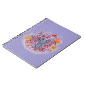 Bloemenillustratie Notitieboek (Linkerzijde)