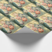  bloemenillustraties cadeaupapier (Hoek)