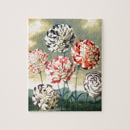 bloemenillustraties legpuzzel (Verticaal)