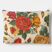   bloemenillustraties Roze Rozen Etui (Achterkant)