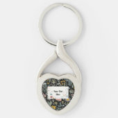 Bloemenimpressies: sleutelhanger (Voorkant)