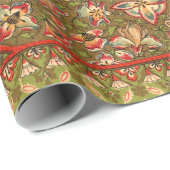  bloemenindiaanse tapijtpatroon cadeaupapier (Rol Hoek)