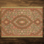  bloemenindiaanse tapijtpatroon tissuepapier