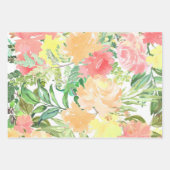 bloemeninpakpapier | Levendig bloemontwerp Inpakpapier Vel (Voorkant)