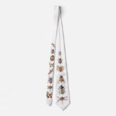 bloemeninsect stropdas (Achterkant)