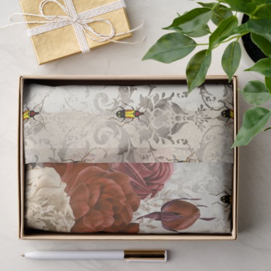  bloemeninsect tissuepapier (Geschenk)