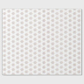  bloemenjoodse sterren cadeaupapier (Vlak)