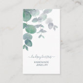 Bloemenjuwelier Visitekaartje (Voorkant)