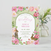 Bloemenkabouter  save the date (Staand voorkant)