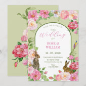 Bloemenkabouter  save the date (Voorkant / Achterkant)