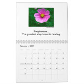 Bloemenkalender 2024 kalender (Feb 2027)