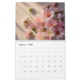 Bloemenkalender 2025: Botanische bloemen assortime Kalender