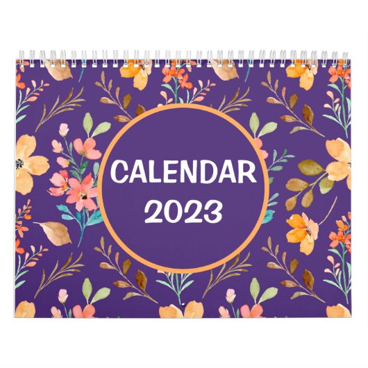 Bloemenkalender 2025 kalender (Hoes)