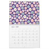 Bloemenkalender 2025 kalender (Mar 2027)