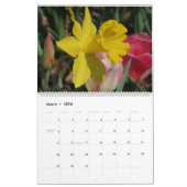 Bloemenkalender 2025 kalender (Mar 2026)