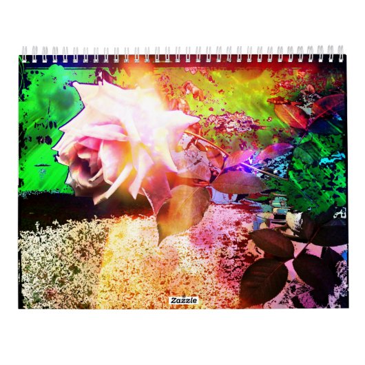 Bloemenkalender 2026 kalender (Achterkant)