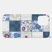 Bloemenkant: Patchwork naadloze achtergrond. Case-Mate iPhone Case (Achterkant (horizontaal))
