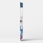Bloemenkant: Patchwork naadloze achtergrond. Case-Mate iPhone Case (Achterkant / Links)