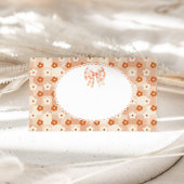  bloemenkantboog Cutie taart verjaardagsmaaltijd Plaatskaartje