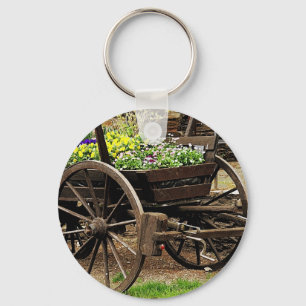 Bloemenkar Sleutelhanger
