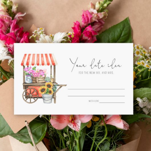 Bloemenkar - Uitjes ideeën voor een date avond  Da Informatiekaartje