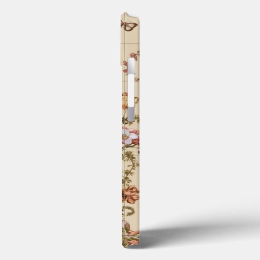  Bloemenkat Art William Morris geïnspireerd Case-Mate iPhone Case (Achterkant / Links)