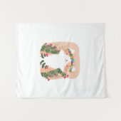 Bloemenkat Schattigee kattenbloem Wandkleed (Voorkant (horizontaal))