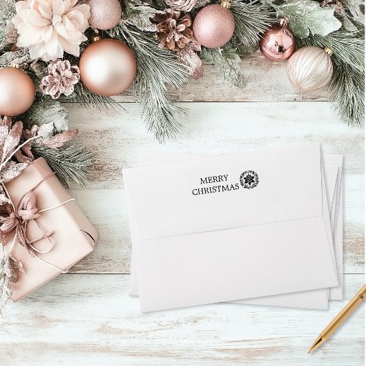  bloemenkerst  zelfinktende stempel