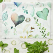  bloemenkeukenhanddoeken theedoek (Gevouwen)