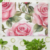  bloemenkeukenhanddoeken theedoek (Gevouwen)