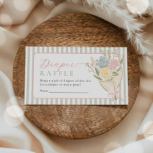 Bloemenkind baby shower luier raffle