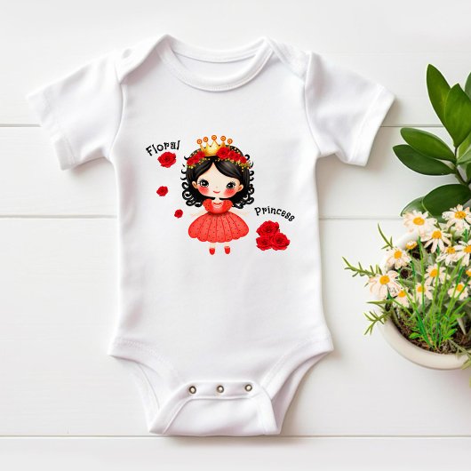 Bloemenkind babybody romper