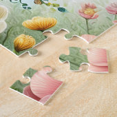 Bloemenkind Eenden Nest Schommel Legpuzzel (Zijkant)