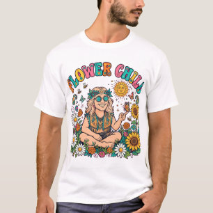 Bloemenkind Hippie T-shirt